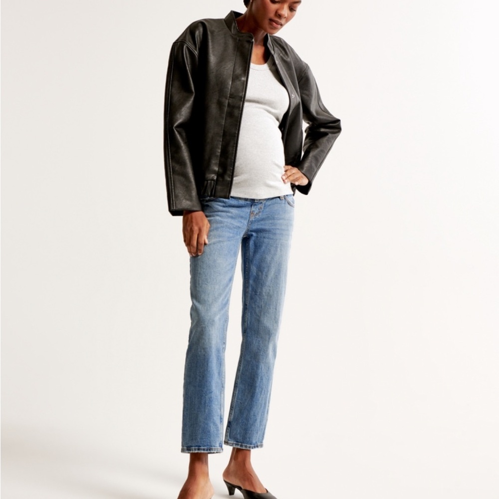 Maternity Ankle Straight Jean